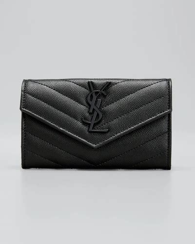 v-flap small monogram ysl card case|ysl lambskin case.